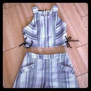 Bcbg tank and short set